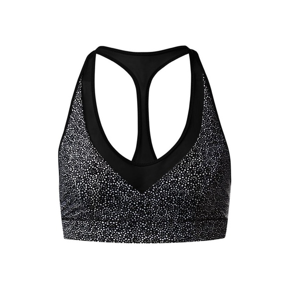 lululemon athletica Other - Lululemon Race With Me Top         
Swim Top/Sports Bra 
Freckle Flower Black